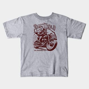 Born to be wild steppenwolf tshirt mug motorbike Kids T-Shirt